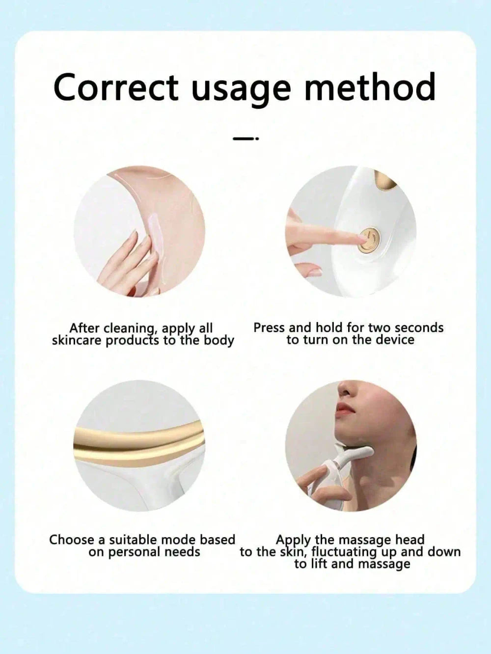 Anti-Aging Face Sculpting Massager – Lift, Firm & Tighten