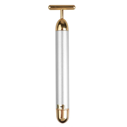 24K Gold Vibrating Face Roller – Lift, Firm & De-Puff