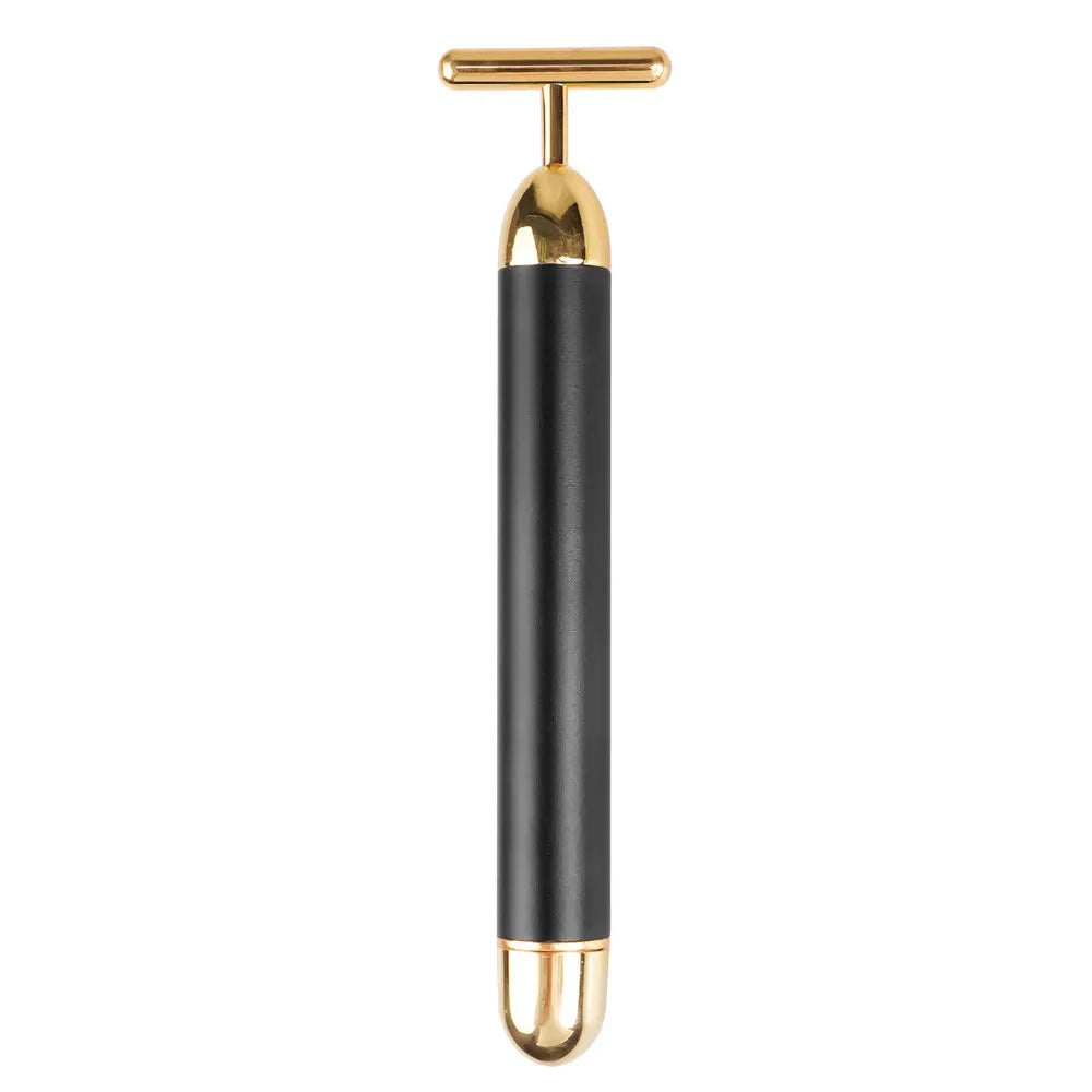 24K Gold Vibrating Face Roller – Lift, Firm & De-Puff