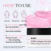 Salmon PDRN Pink Collagen Eye Patches – Depuff, Firm & Brighten Under Eyes