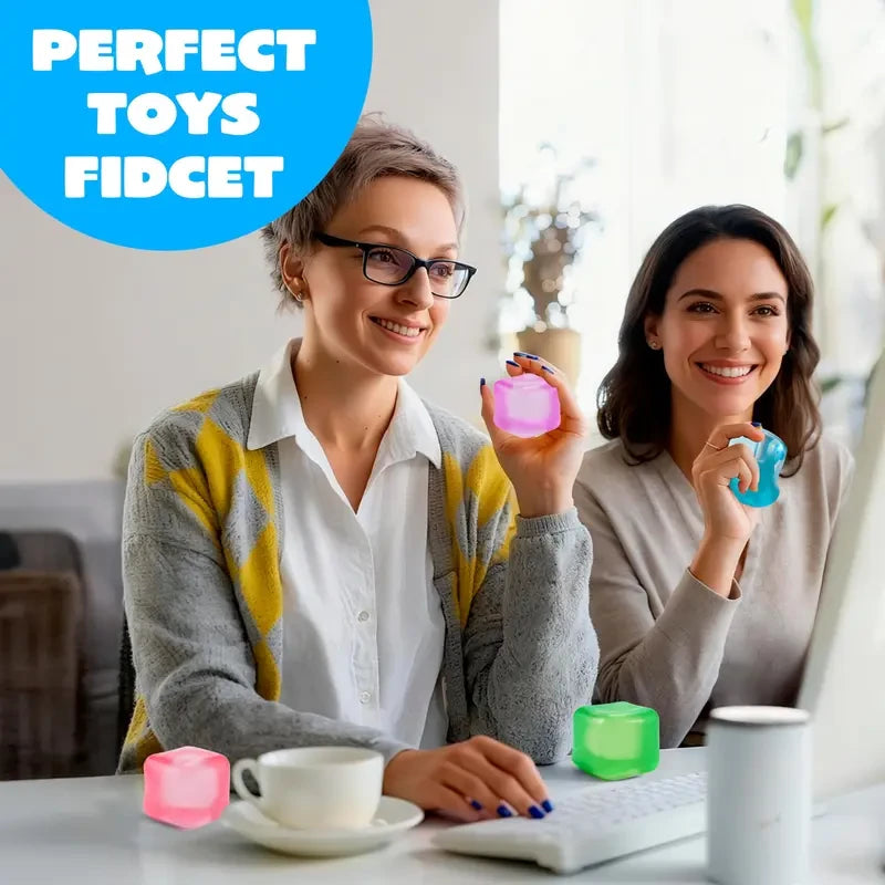 Slow Rise Squishy Stress Cube
