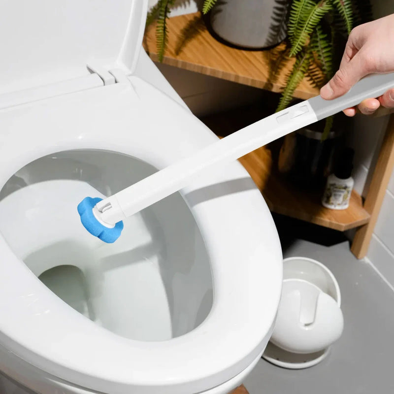 Disposable Toilet Brush Cleaning Kit – No-Touch, Hygienic & Easy to Use