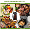 2-in-1 Oil Sprayer & Dispenser Bottle – Precise Mist for Air Fryer, BBQ & Cooking