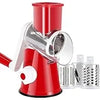 3-in-1 Rotary Vegetable Cutter, Slicer & Cheese Grater