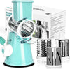 3-in-1 Rotary Vegetable Cutter, Slicer & Cheese Grater