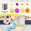 3-in-1 Rotary Vegetable Cutter, Slicer & Cheese Grater