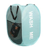 Foldable Mesh Laundry Basket – Breathable Collapsible Hamper