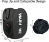 Foldable Mesh Laundry Basket – Breathable Collapsible Hamper
