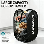 Foldable Mesh Laundry Basket – Breathable Collapsible Hamper