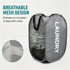 Foldable Mesh Laundry Basket – Breathable Collapsible Hamper