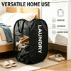 Foldable Mesh Laundry Basket – Breathable Collapsible Hamper