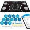 Smart Body Fat Wireless Digital Bathroom Scale