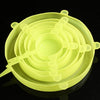 Silicone Stretch Food Covers – 6-Piece Set