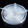 Silicone Stretch Food Covers – 6-Piece Set