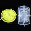 Silicone Stretch Food Covers – 6-Piece Set