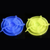 Silicone Stretch Food Covers – 6-Piece Set