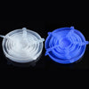 Silicone Stretch Food Covers – 6-Piece Set