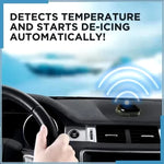 Solar Car Anti-Freeze Device – Electromagnetic Windshield Snow Remover & Auto De-Icer