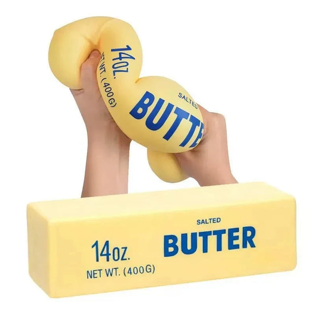 14oz. Butter Stick squishy Toy