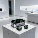 Wireless Bluetooth Earbuds with Digital Display