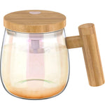 Self Stirring Rechargeable Glass Coffee Mug