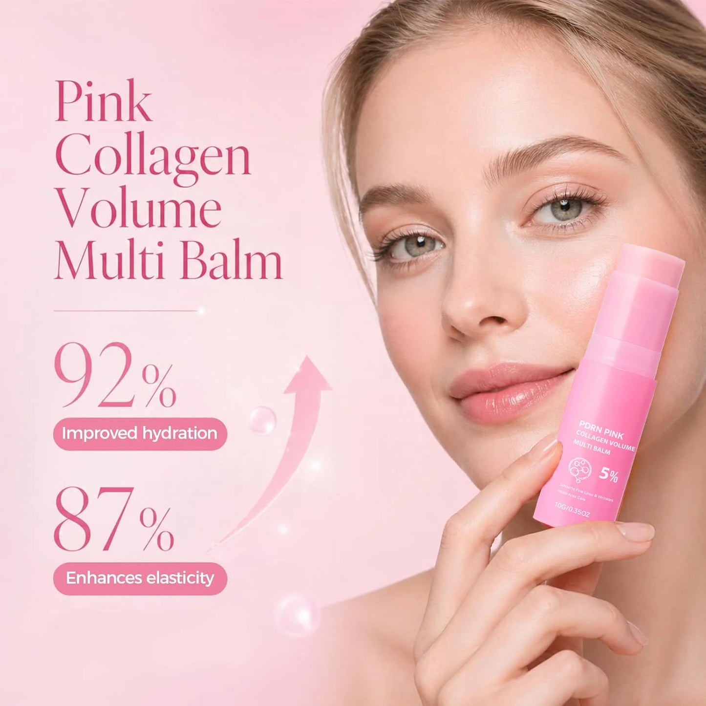 PDRN Pink Collagen Multi Balm – Plump, Firm & Hydrate Lips, Eyes & Skin