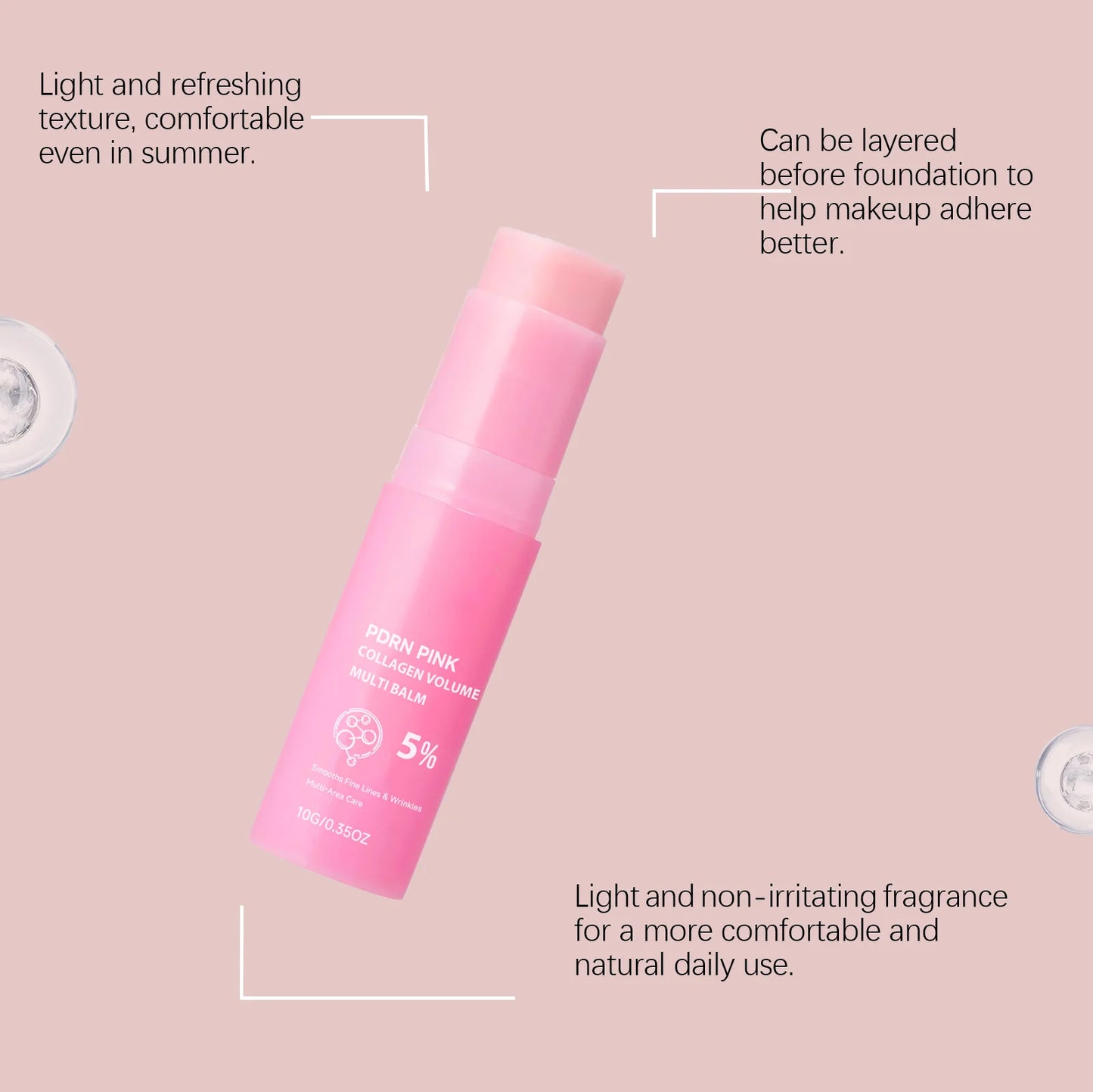 PDRN Pink Collagen Multi Balm – Plump, Firm & Hydrate Lips, Eyes & Skin