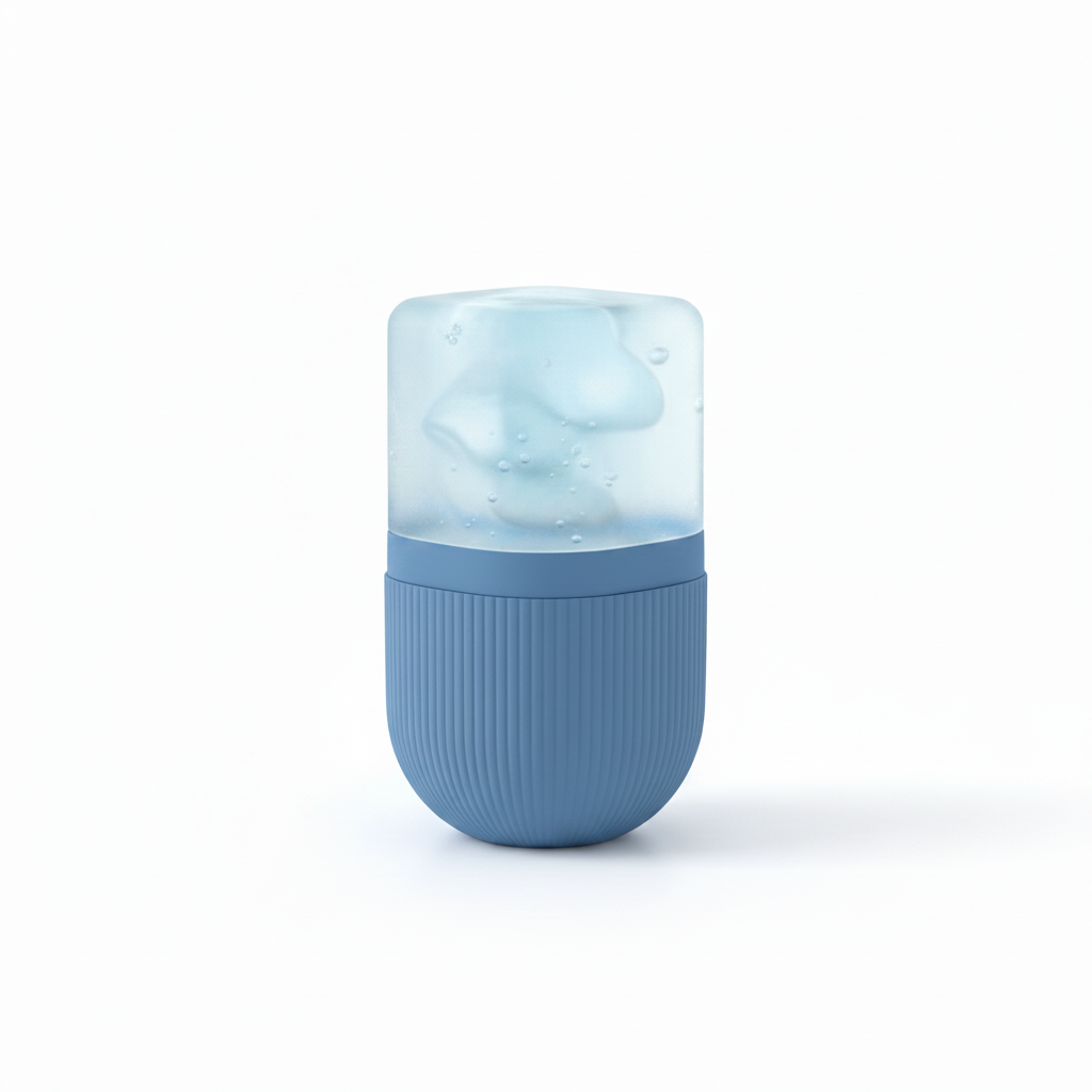 Silicone Cube Facial Ice Roller