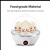 White Egg Cooker - Food Grade Material