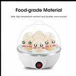 White Egg Cooker - Food Grade Material