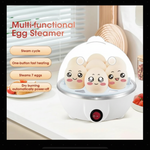 White Egg Steamer Infographic